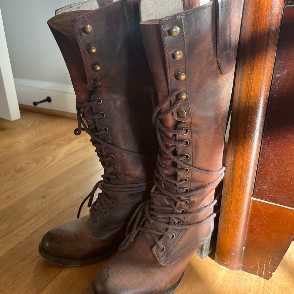Freebird boots, knee-high, size 7